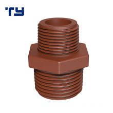 High Quality PP PPH Threaded Pipes Fittings Reducing Male Adapter